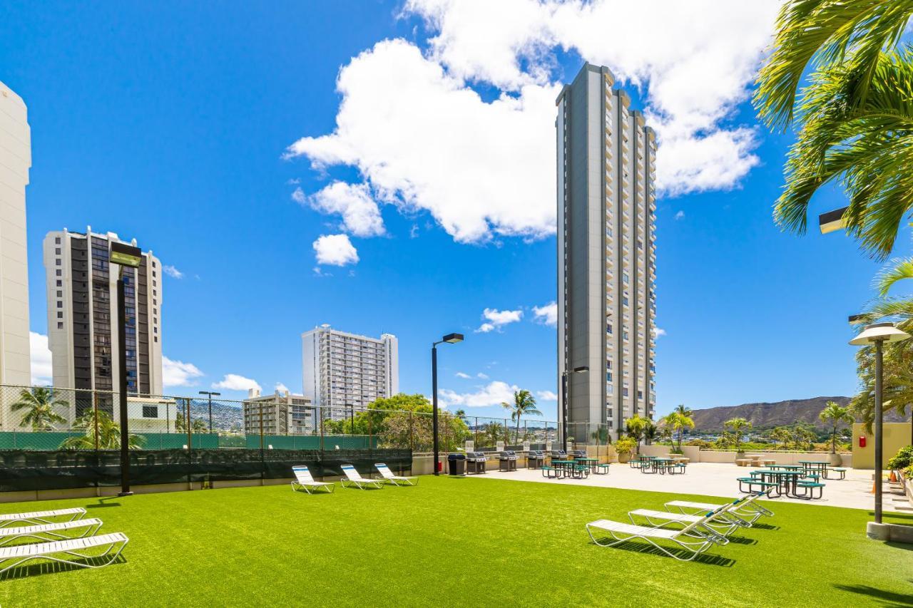 Beautiful Mountain View In Waikiki Sunset With Parking Apartment Honolulu Exterior foto